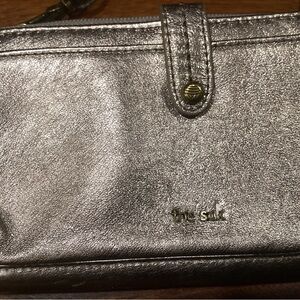 The Sak crossbody wristlet IPhone purse / wallet.